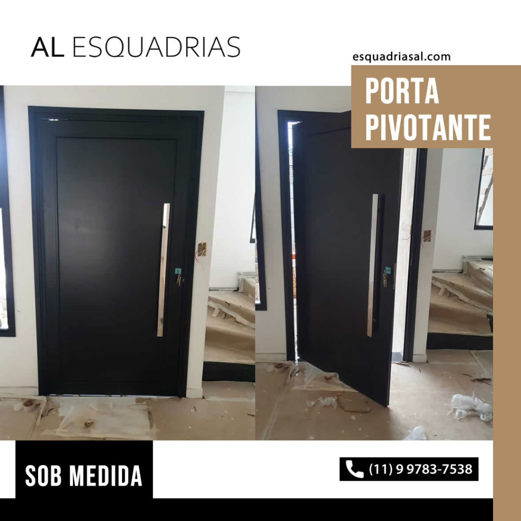 Porta Pivotante Sob Medida